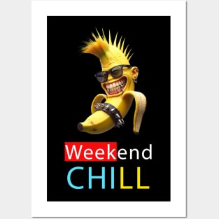 Weekend chill Posters and Art